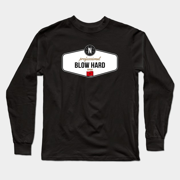 Professional Blow Hard [GTA] Long Sleeve T-Shirt by GTA